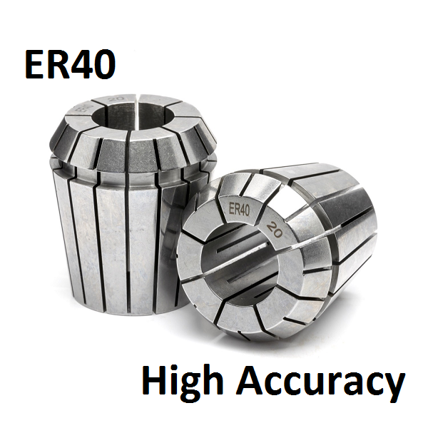 12.0mm - 11.0mm ER40 High Accuracy Collets (5 micron)